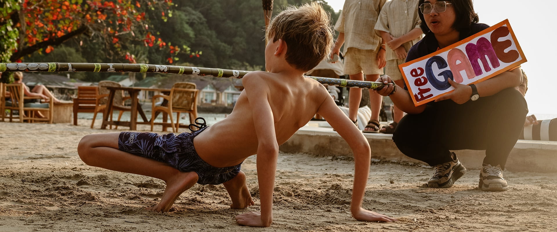 Daily Beach Games with Prizes