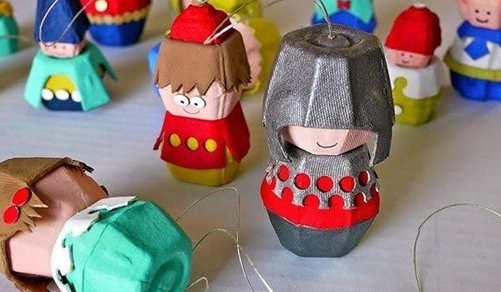 Flower Eco Egg Craft