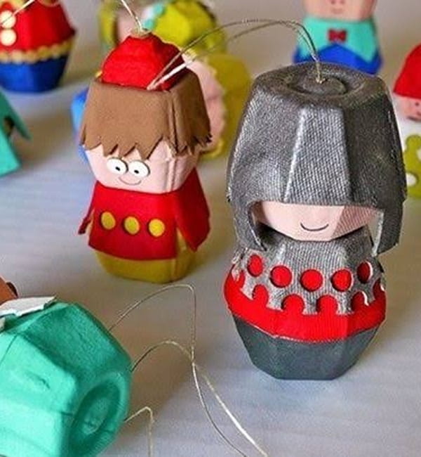 Flower Eco Egg Craft