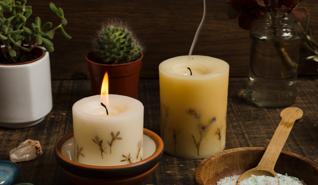 Jelly Candle Making